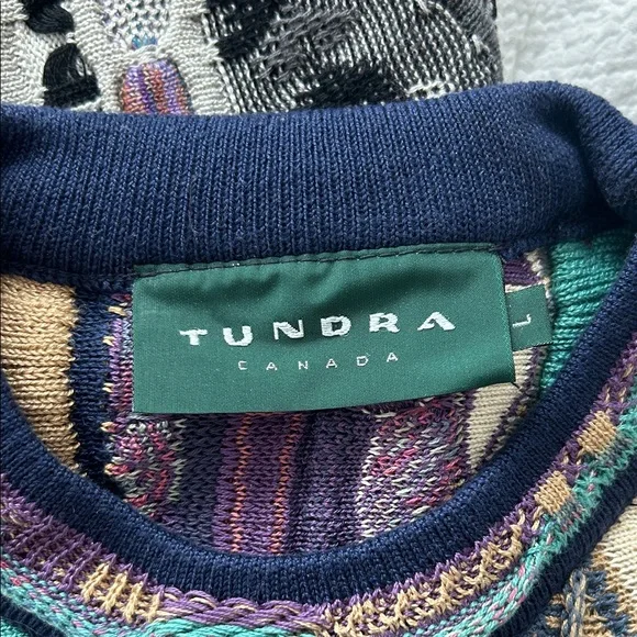 VTG Tundra Canada Coogi Cotton Sweaters - Picture 2 of 13